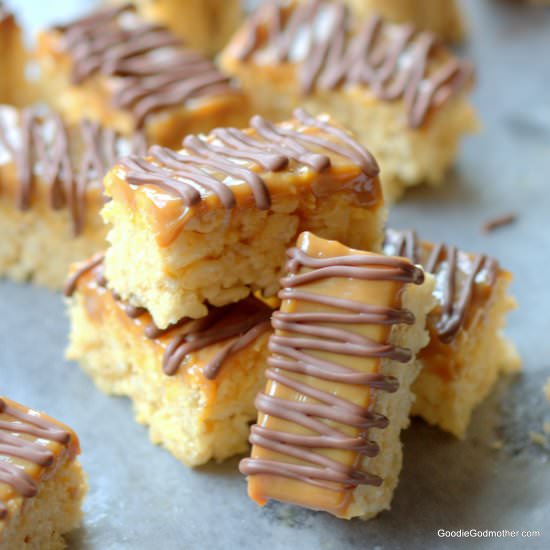 Dulce de Leche Crispy Rice Treats