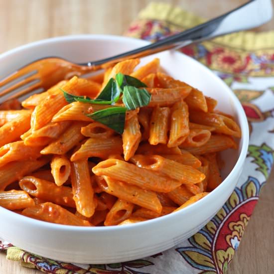 Roasted Red Pepper Pasta