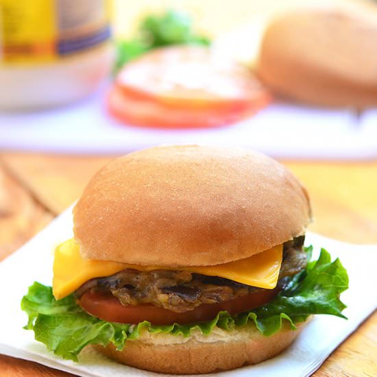 Banana Heart Burger