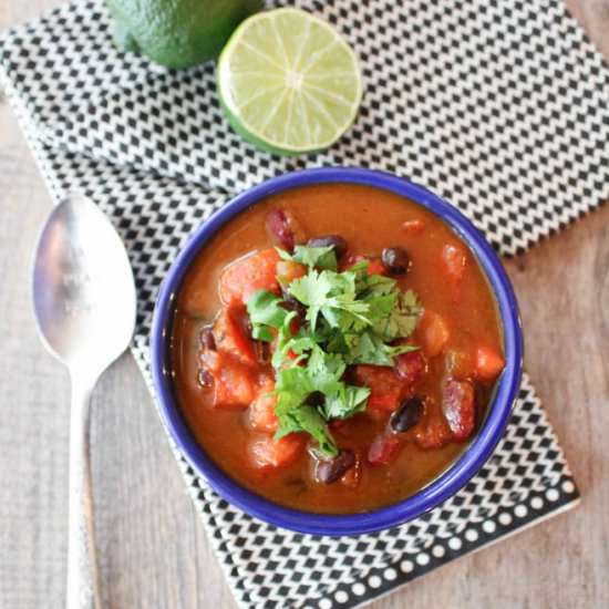 Vegan Pumpkin Chili