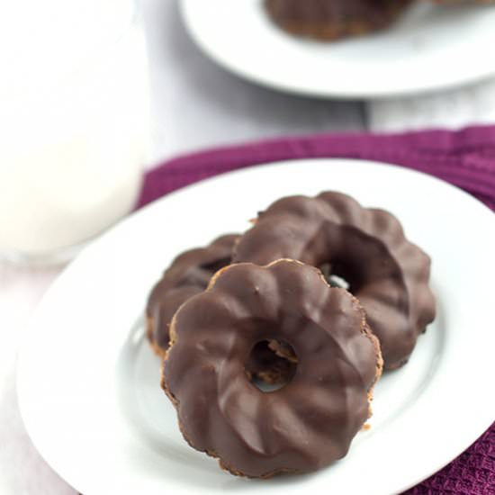 Chewy Chocolate Hazelnut Cookies