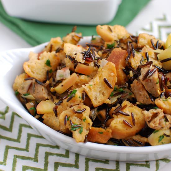 Sausage & Wild Rice Stuffing