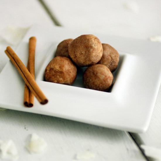 Cinnamon Coconut Butter Truffles
