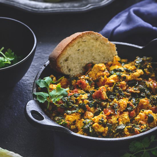 Paneer-Methi Bhurji