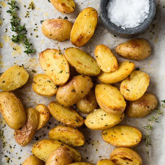 Crispy Herb Roasted Potatoes