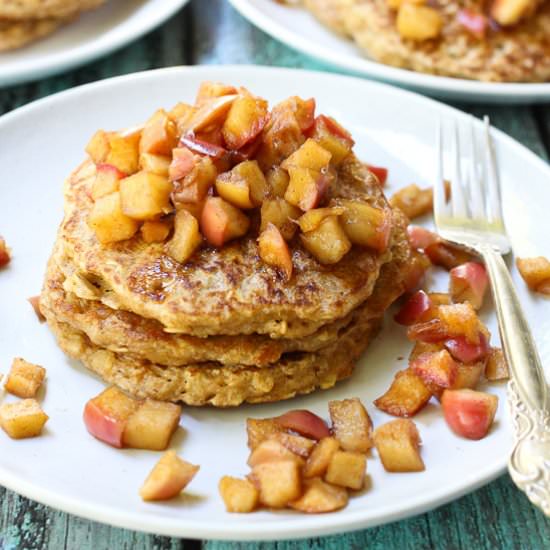 Healthy Oatmeal Pancakes