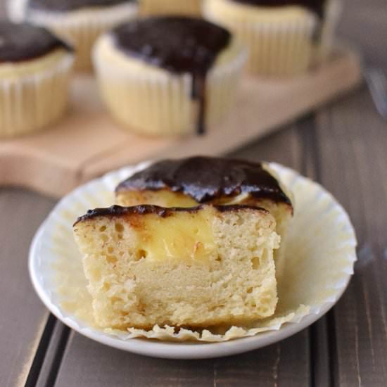 Boston Cream Cupcakes
