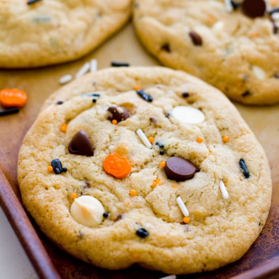 Cake Batter Chocolate Chip Cookies
