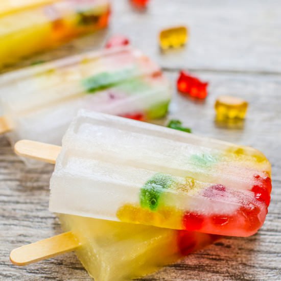 Gummy Bear Ice Pops