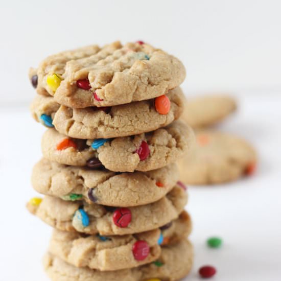 Peanut Butter M&M Cookies