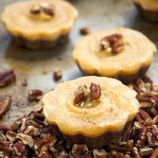 Paleo No Bake Pecan Pumpkin Pie Bit