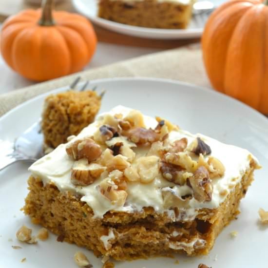 Best Pumpkin Sheet Cake