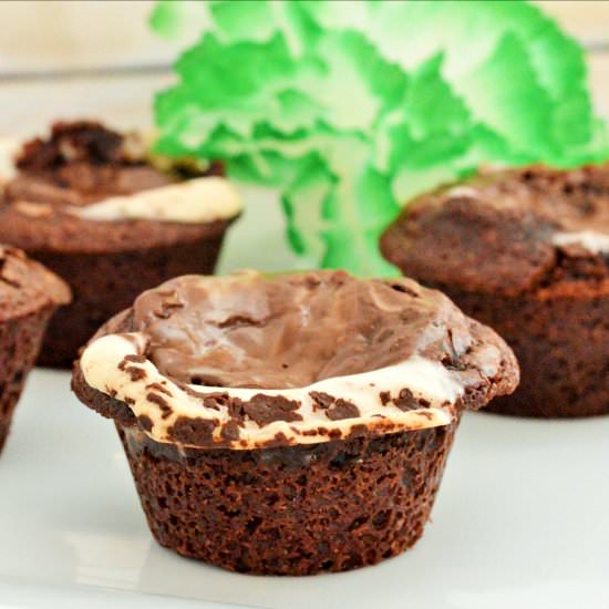 Double Mint Gooey Chocolate Brownie