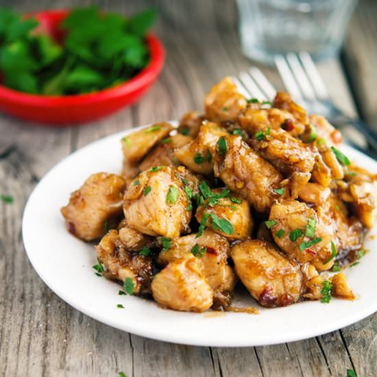 15-Minute Black Pepper Chicken