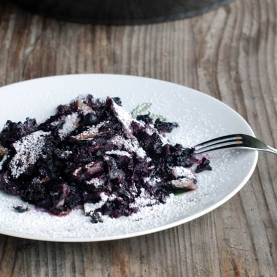 Blueberry Kaiserschmarren Shredded
