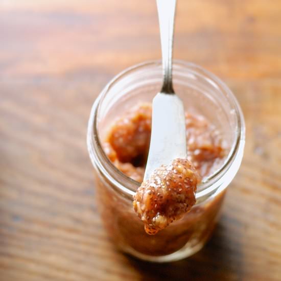 Pluot Lime Chia Jam