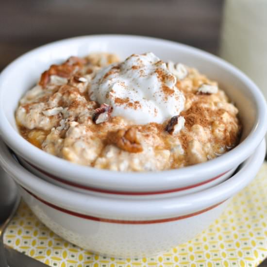 Pumpkin Pie Overnight Oats