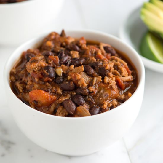 Easy Go-To Turkey Chili