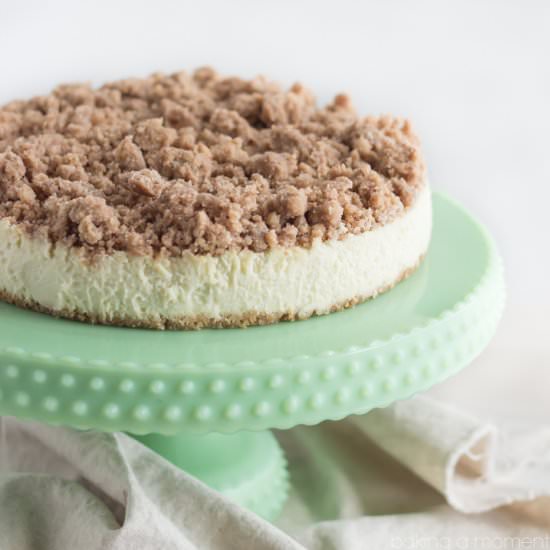 New York Crumb Cheesecake