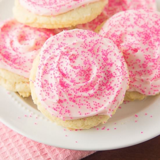 Frosted Sugar Cookies