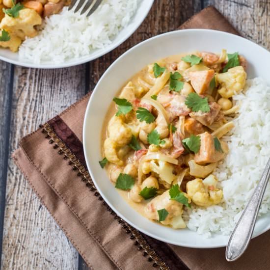 Quick Fall Vegetable Curry