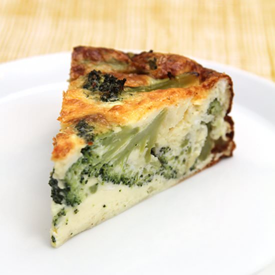 Broccoli and Cheddar Torta