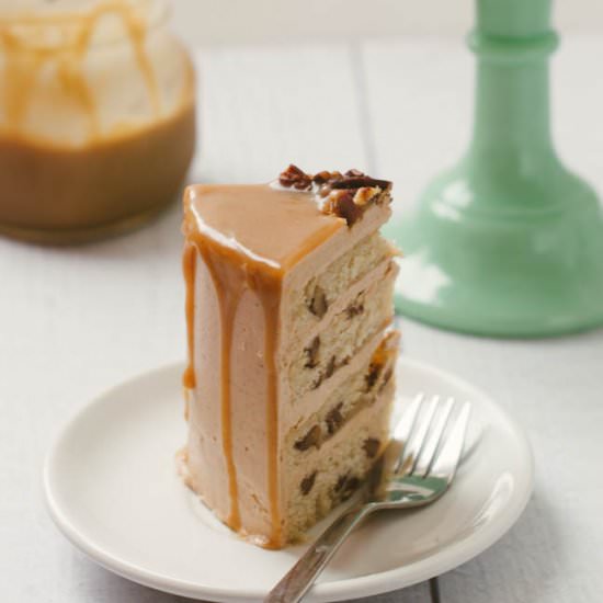 Caramel Pecan Cake