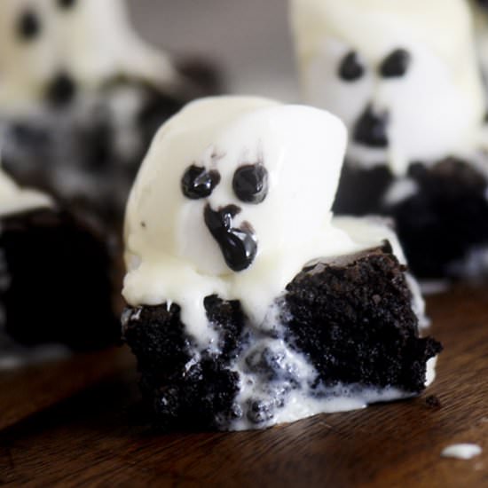 Ghost Brownies
