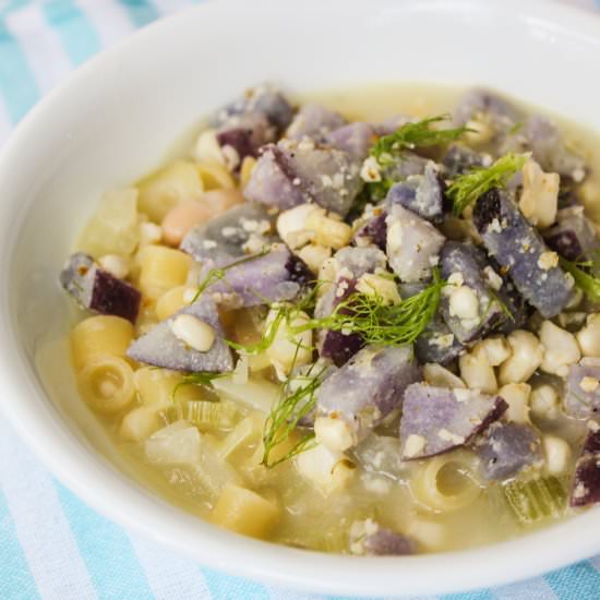 Fennel and Corn Soup