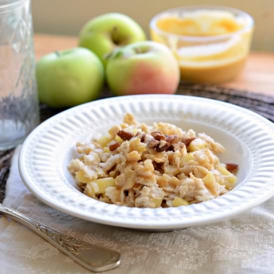 Caramel Apple Oatmeal