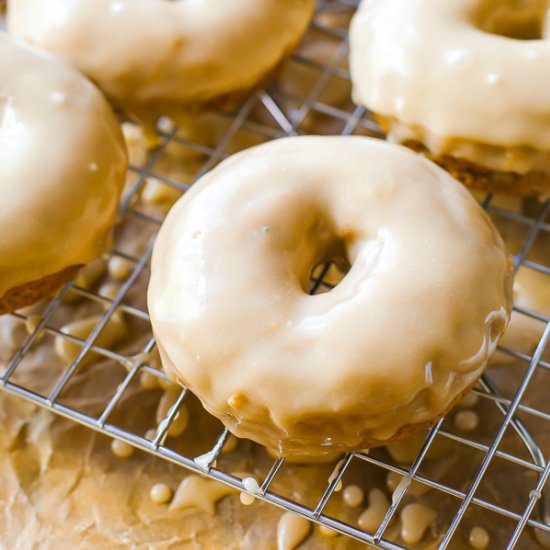 Maple Glazed Donuts