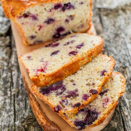 Banana Blueberry Bread