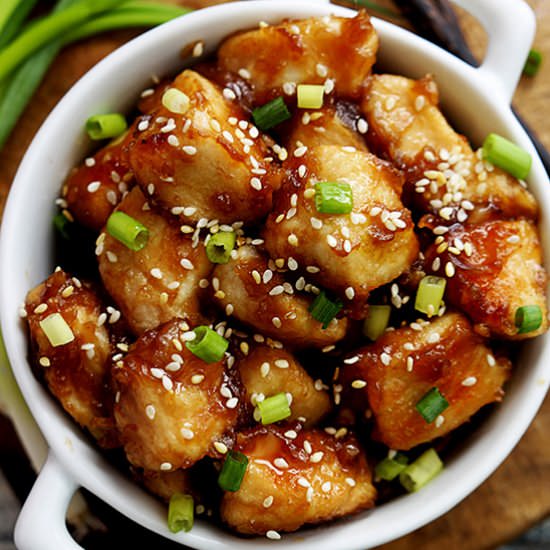 BAKED SESAME CHICKEN