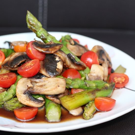 Asparagus-Mushroom Salad
