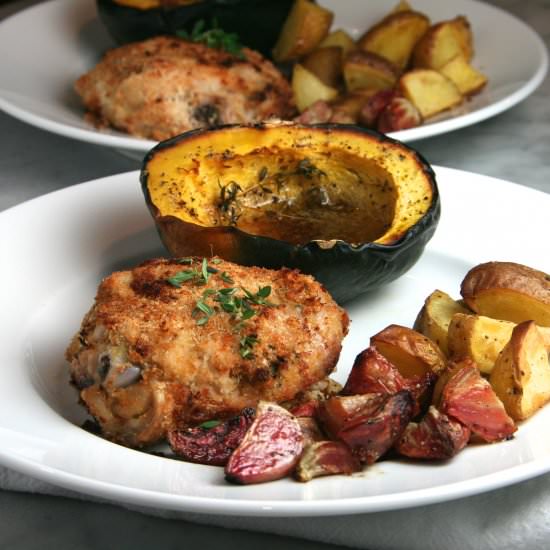 Quick Crispy Mustard Chicken