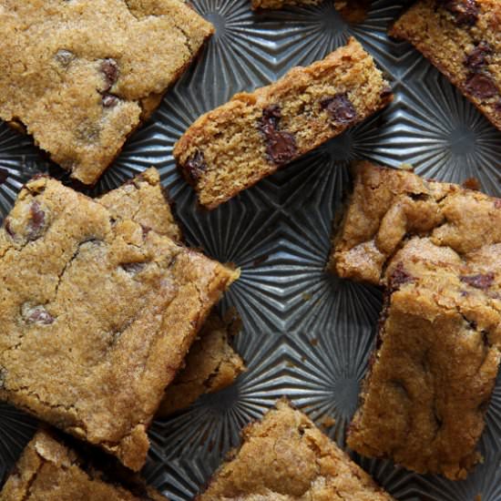 Pumpkin Blondies
