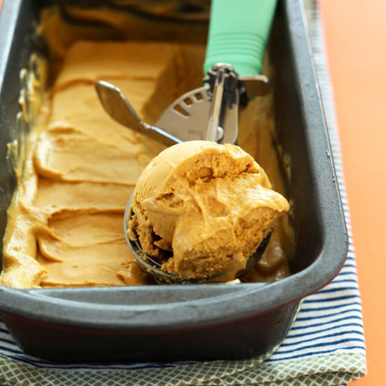 Vegan Pumpkin Pie Ice Cream