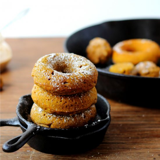 Pumpkin Spice Doughnuts (gf)
