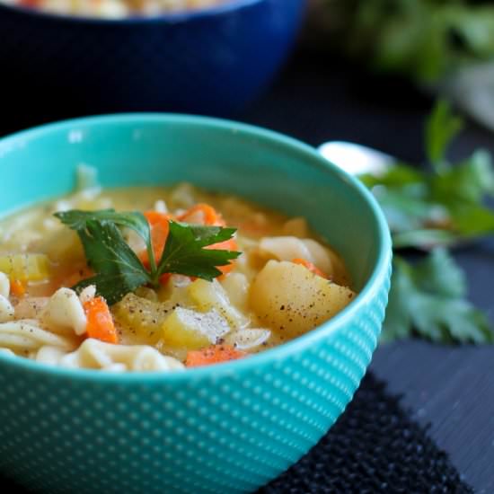 Classic Vegan Noodle Soup