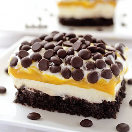 Oreo Pumpkin Lasagna