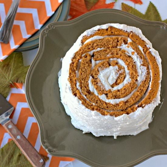 Pumpkin Blossom Cake