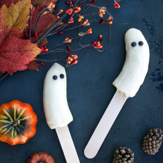 Spooky Banana Pops