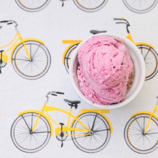 Blackberry Ice Cream