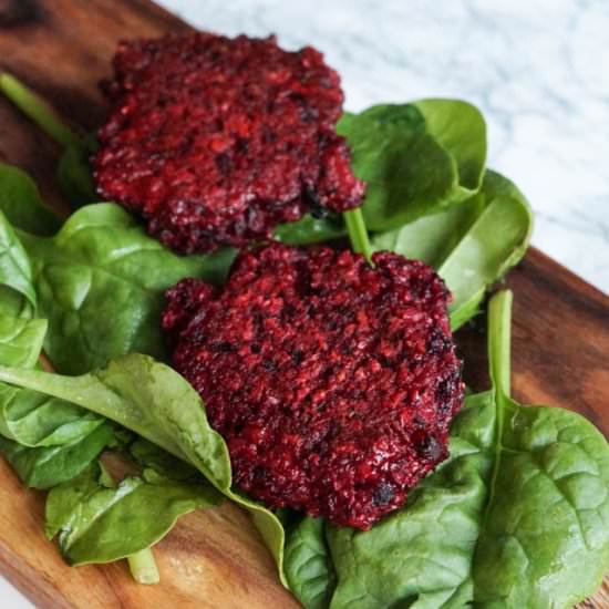 Beet patties
