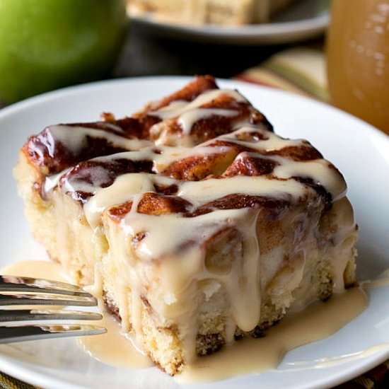 New England Apple Cider Cake