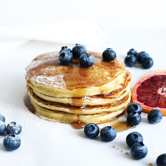 Fluffy Buttermilk Pancakes