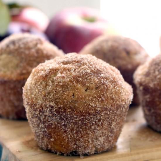 Apple Cider Donut Muffins