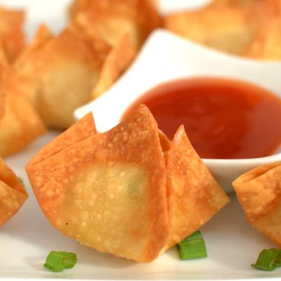 Crispy Crab Rangoons