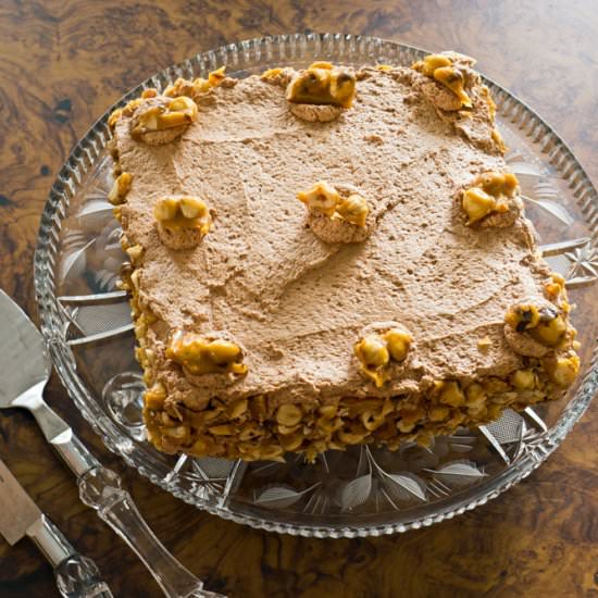 Mocha Buttercream Cake