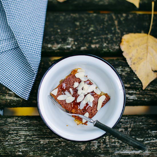 Carrot, Banana and Orange Cake